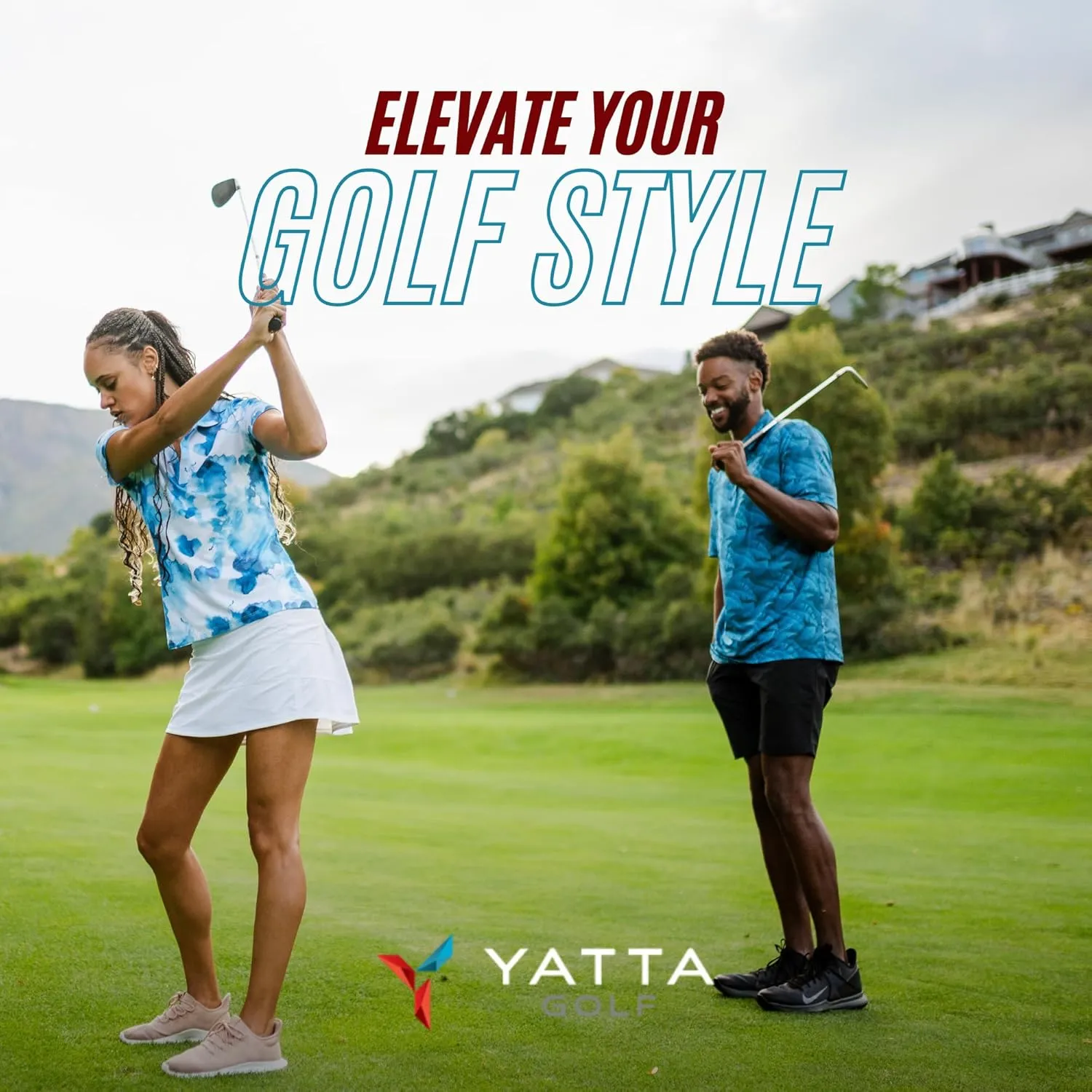 YATTA GOLF Premium Golf Polo Shirts for Women - Lightweight, Quick Dry, Wrinkle Resistant & Moisture Wicking Polo