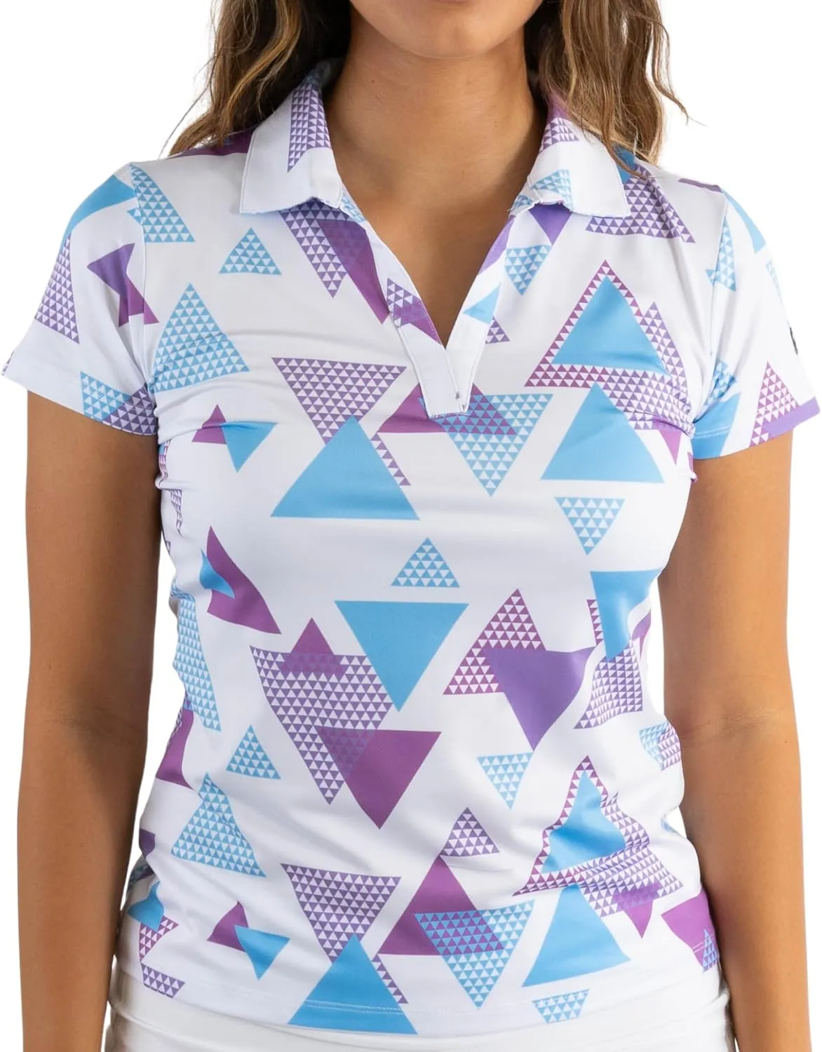 YATTA GOLF Premium Golf Polo Shirts for Women - Lightweight, Quick Dry, Wrinkle Resistant & Moisture Wicking Polo